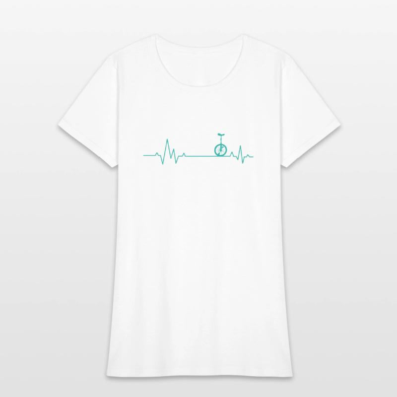 Unicycling on Heartbeat Unicycle