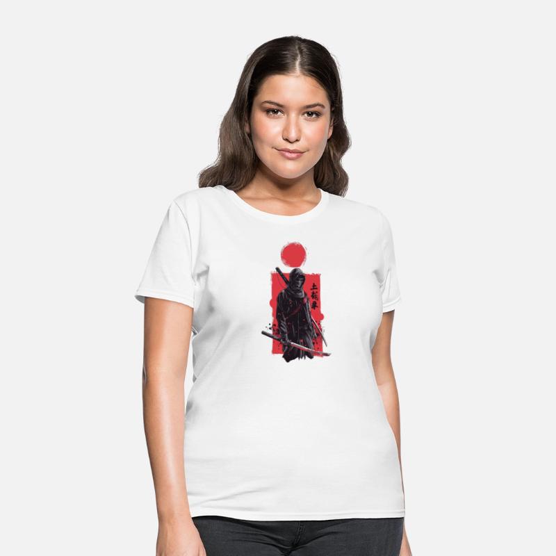 Urban Samurai Warrior in Mysterious Mask