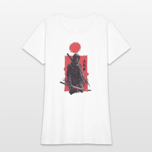 Urban Samurai Warrior in Mysterious Mask