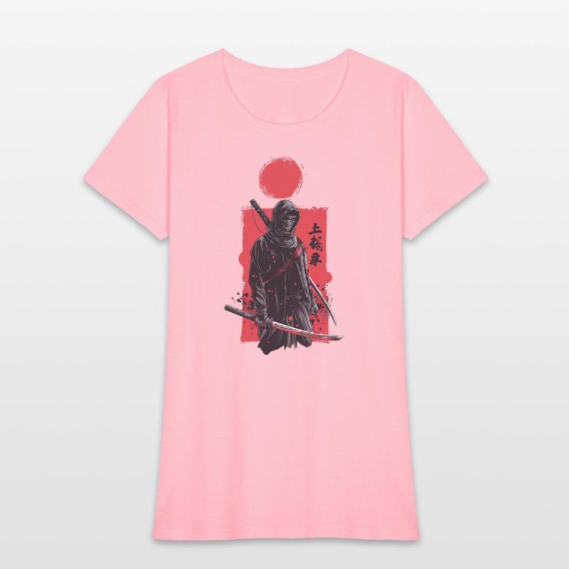 Urban Samurai Warrior in Mysterious Mask