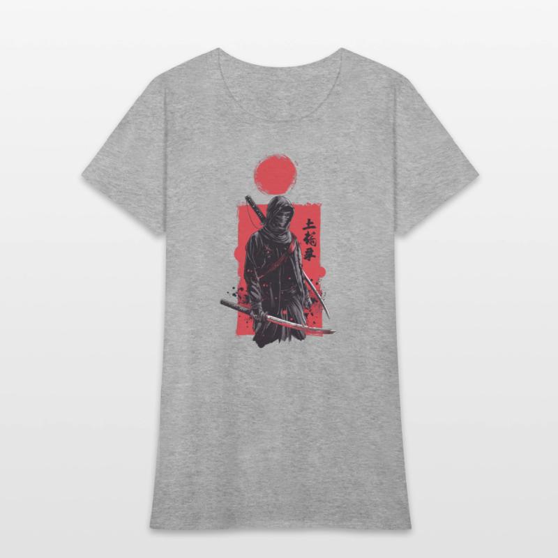 Urban Samurai Warrior in Mysterious Mask