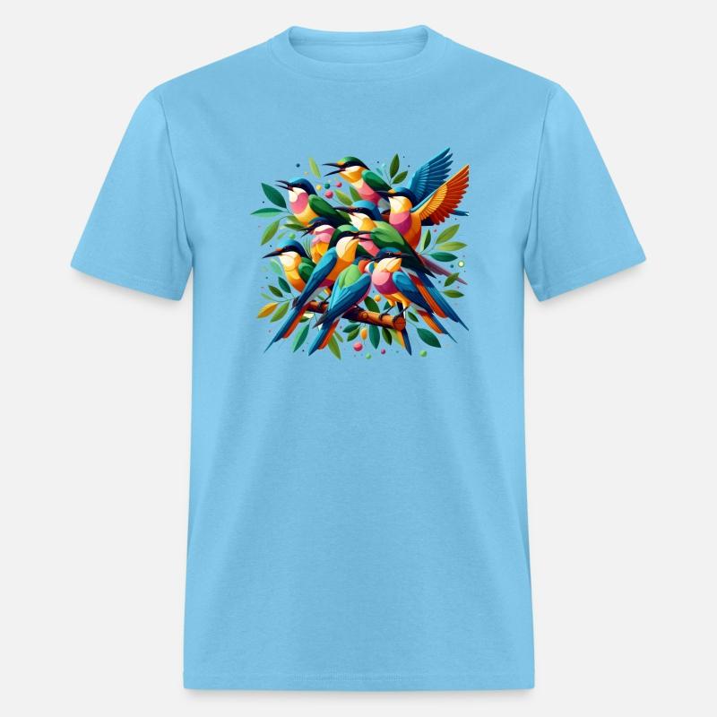 Urban Serenade: Birds on a Wire T-Shirt