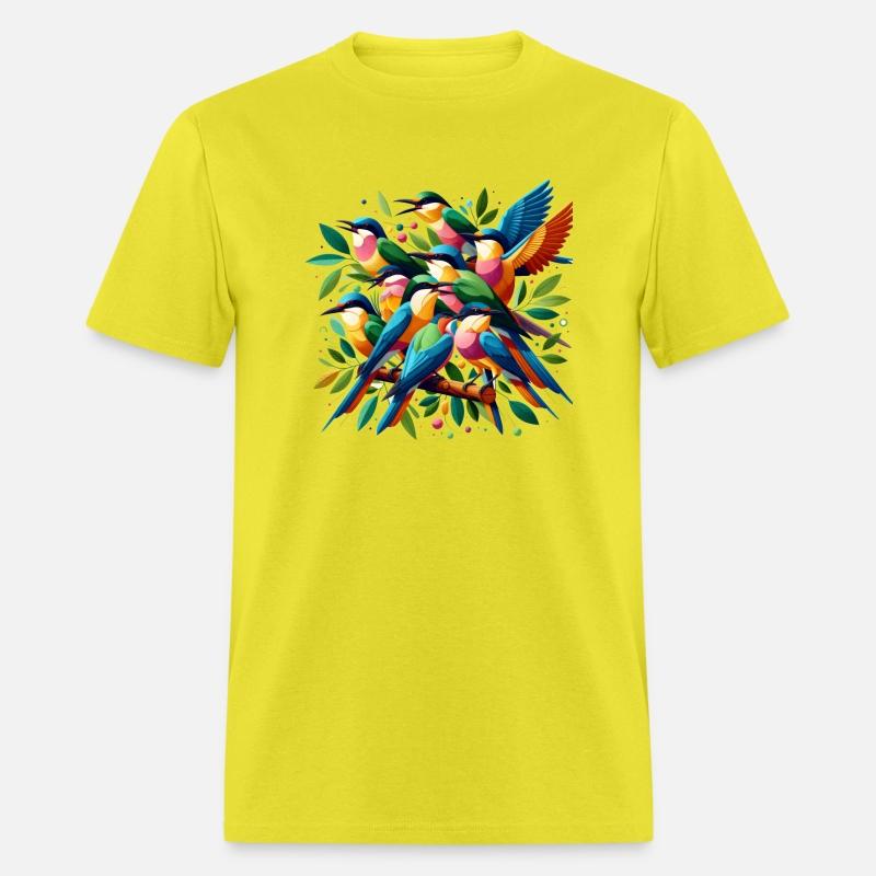 Urban Serenade: Birds on a Wire T-Shirt