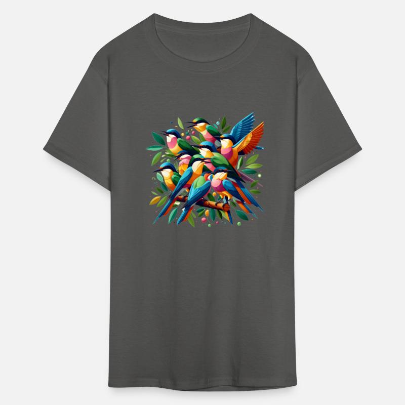 Urban Serenade: Birds on a Wire T-Shirt