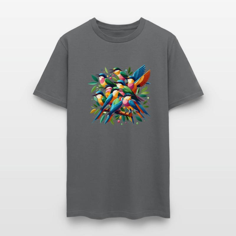 Urban Serenade: Birds on a Wire T-Shirt