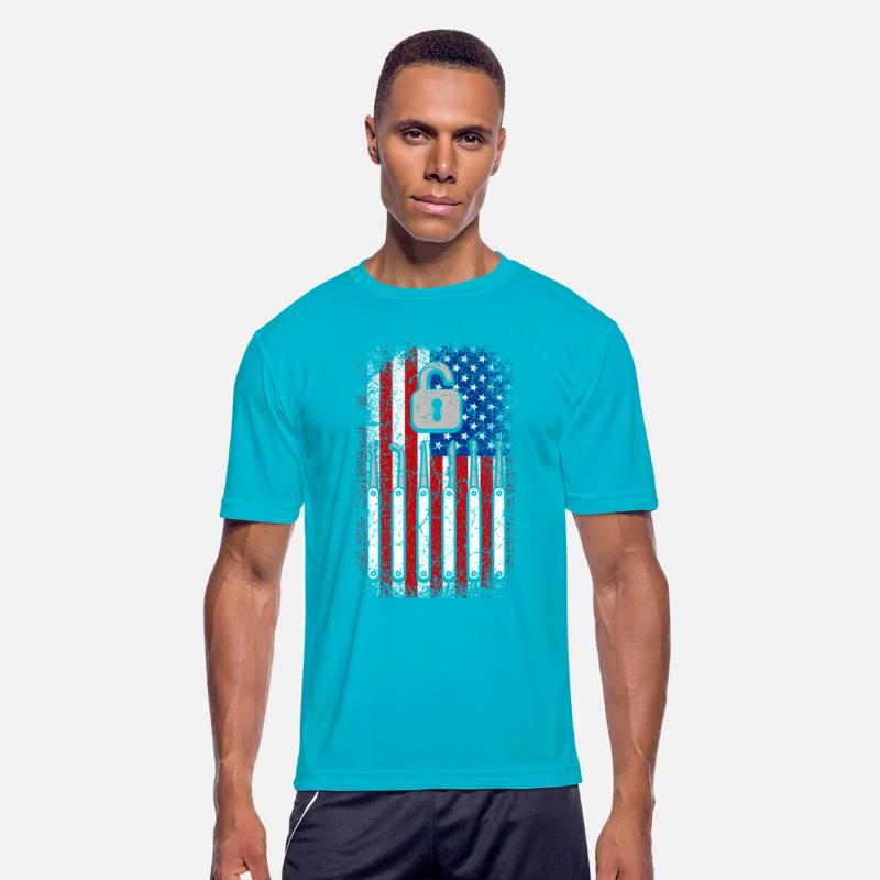 Usa American Flag Locksmith 4th of July