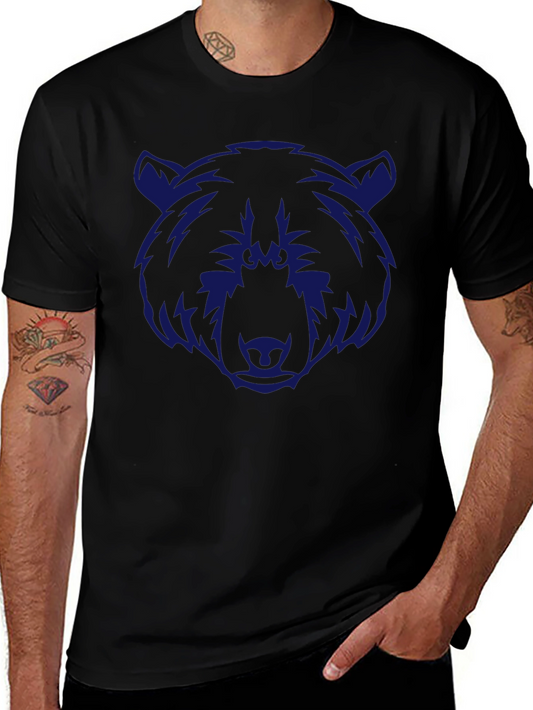 Bear Graphic Tee - Modern Mens T-Shirt