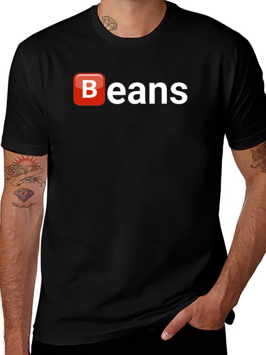 Funny Beans Graphic Tee - Soft & Comfortable