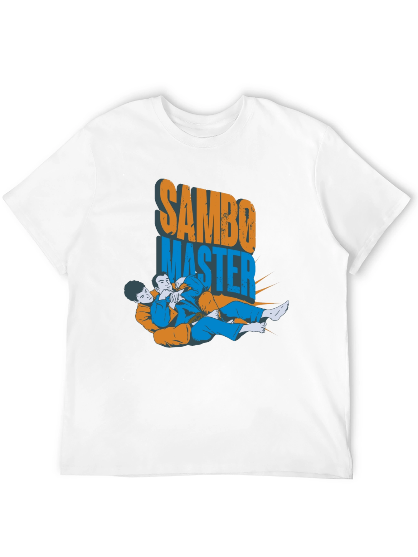 Sambo Master Graphic T-Shirt - Martial Arts Design