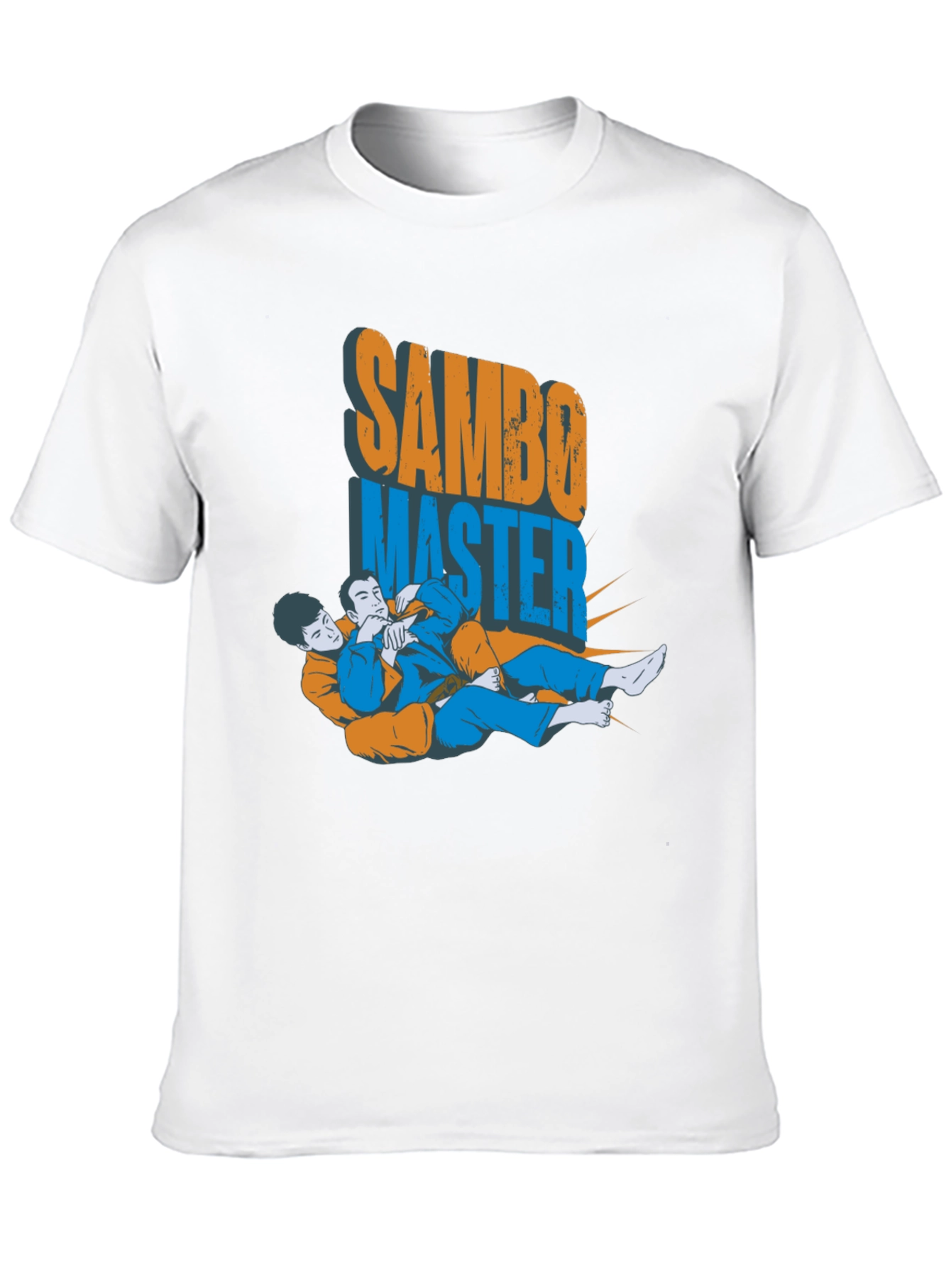 Sambo Master Graphic T-Shirt - Martial Arts Design