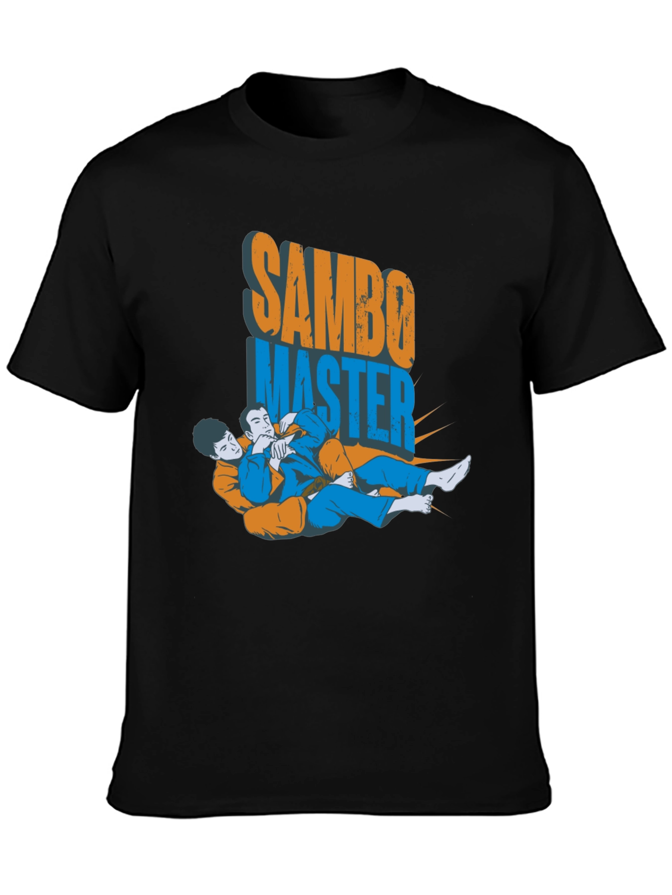 Sambo Master Graphic T-Shirt - Martial Arts Design