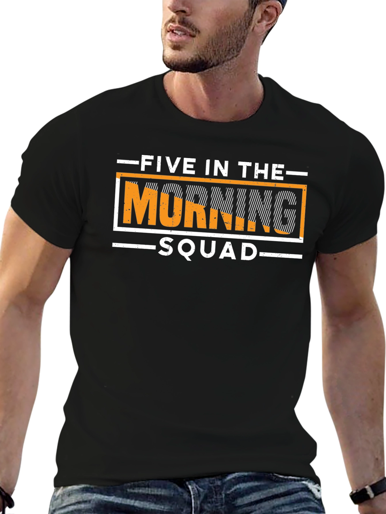 Five in the Morning Squad Graphic T-Shirt