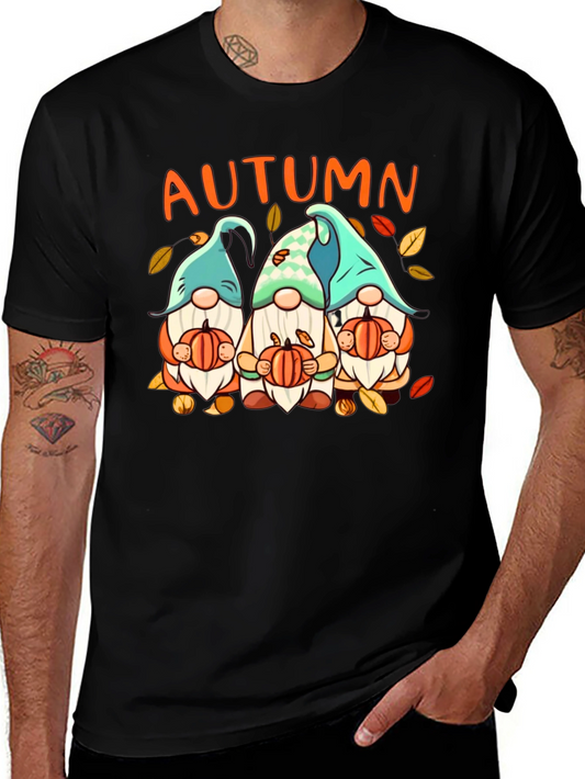 Autumn Gnomes Graphic T-Shirt