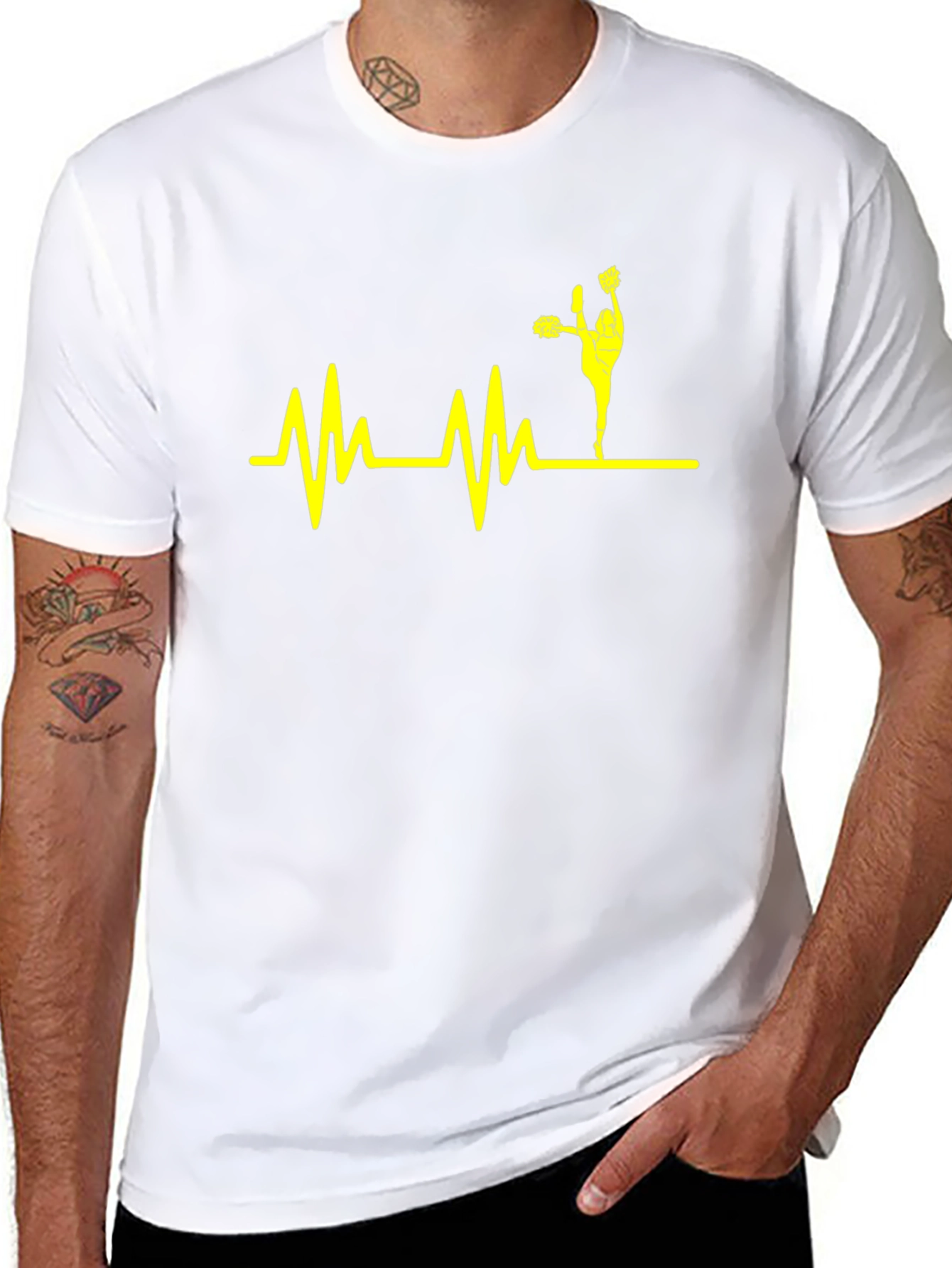 Cheerleader Heartbeat T-Shirt