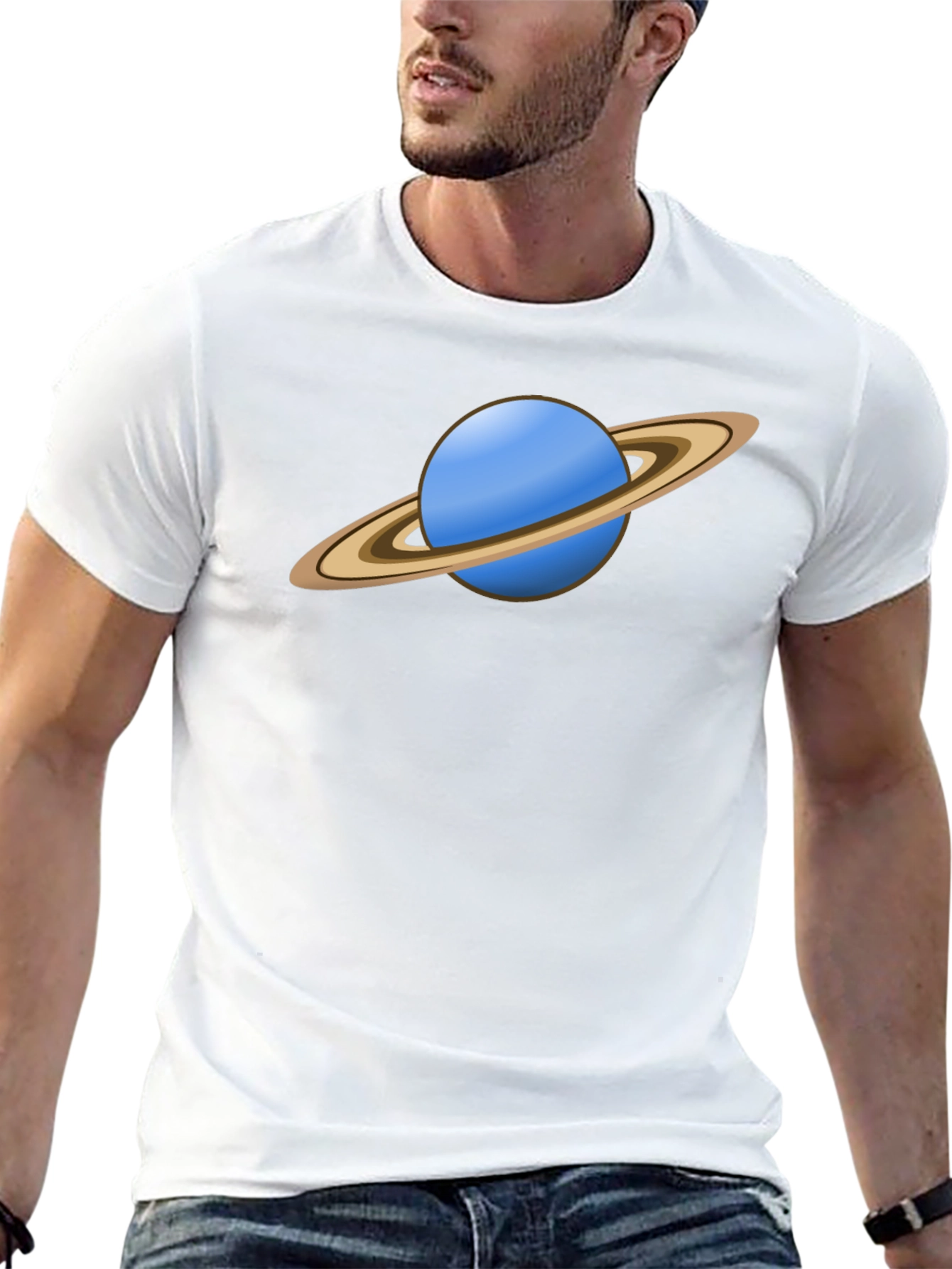 Saturn Graphic T-Shirt - Stylish & Comfortable