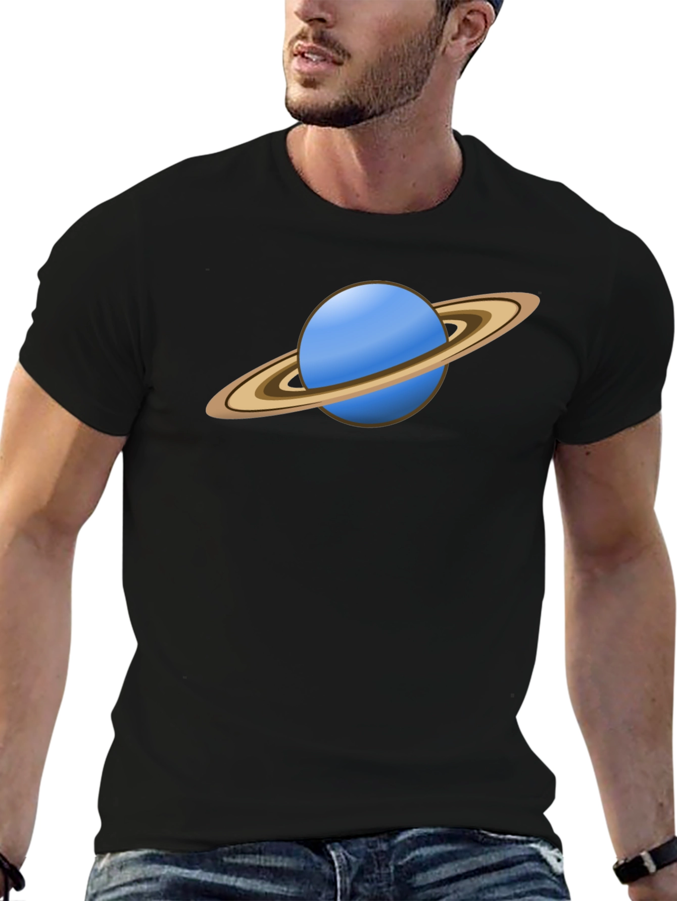 Saturn Graphic T-Shirt - Stylish & Comfortable