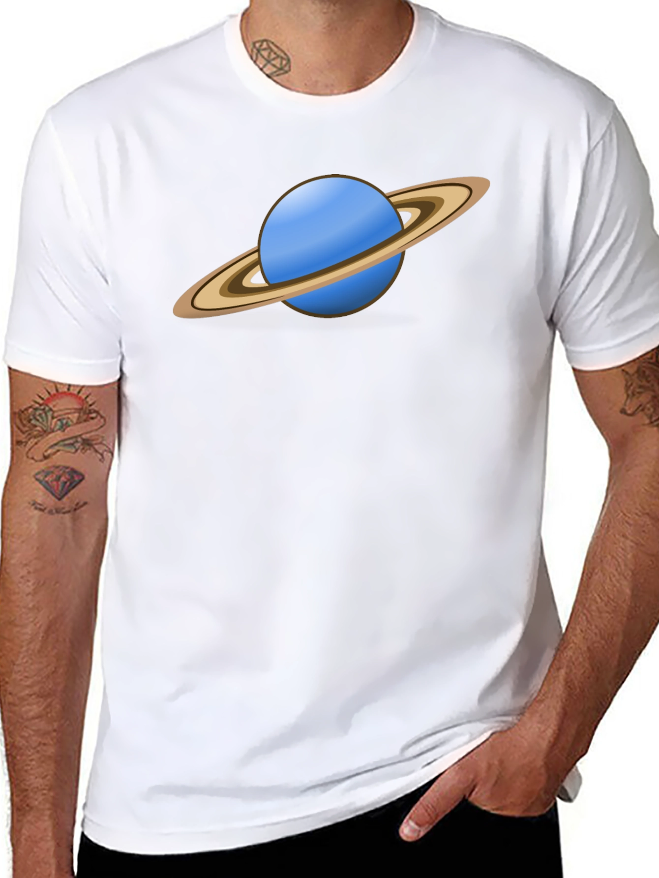 Saturn Graphic T-Shirt - Stylish & Comfortable