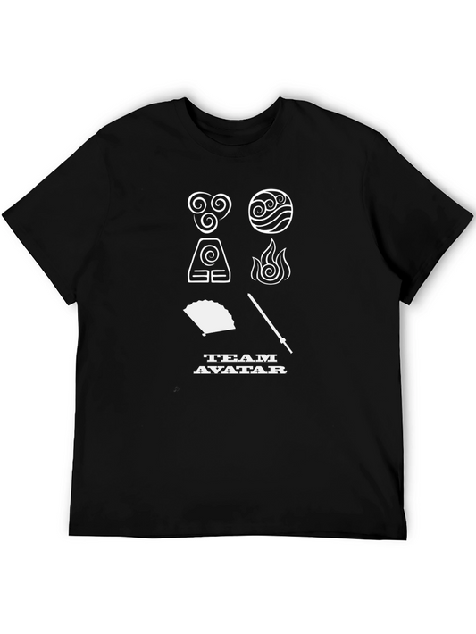 Team Avatar T-Shirt - Elemental Symbol Tee