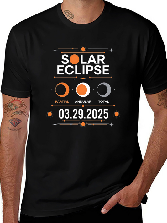 Solar Eclipse 03.29.2025 Graphic Tee