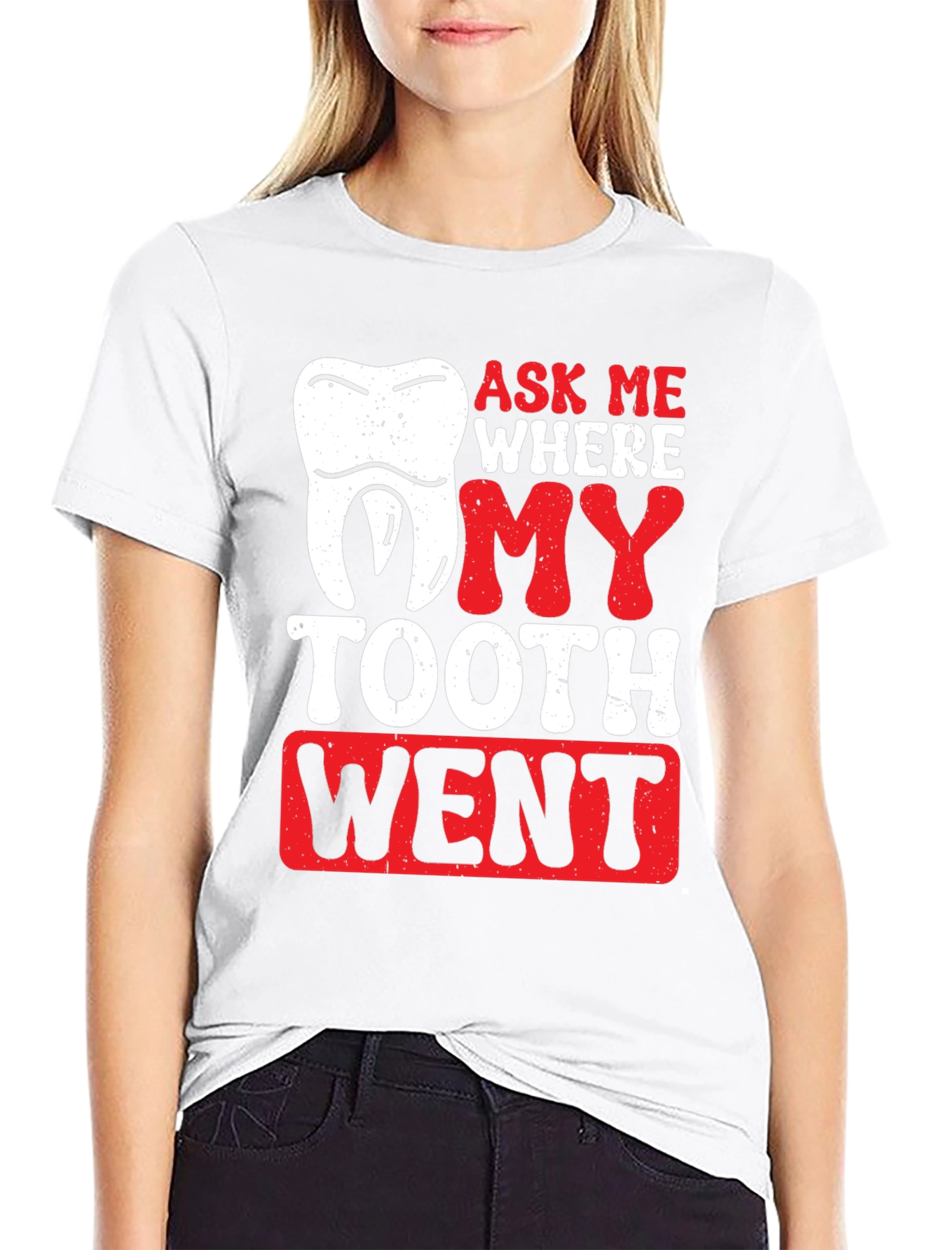Ask Me Where My Tooth Went T-Shirt