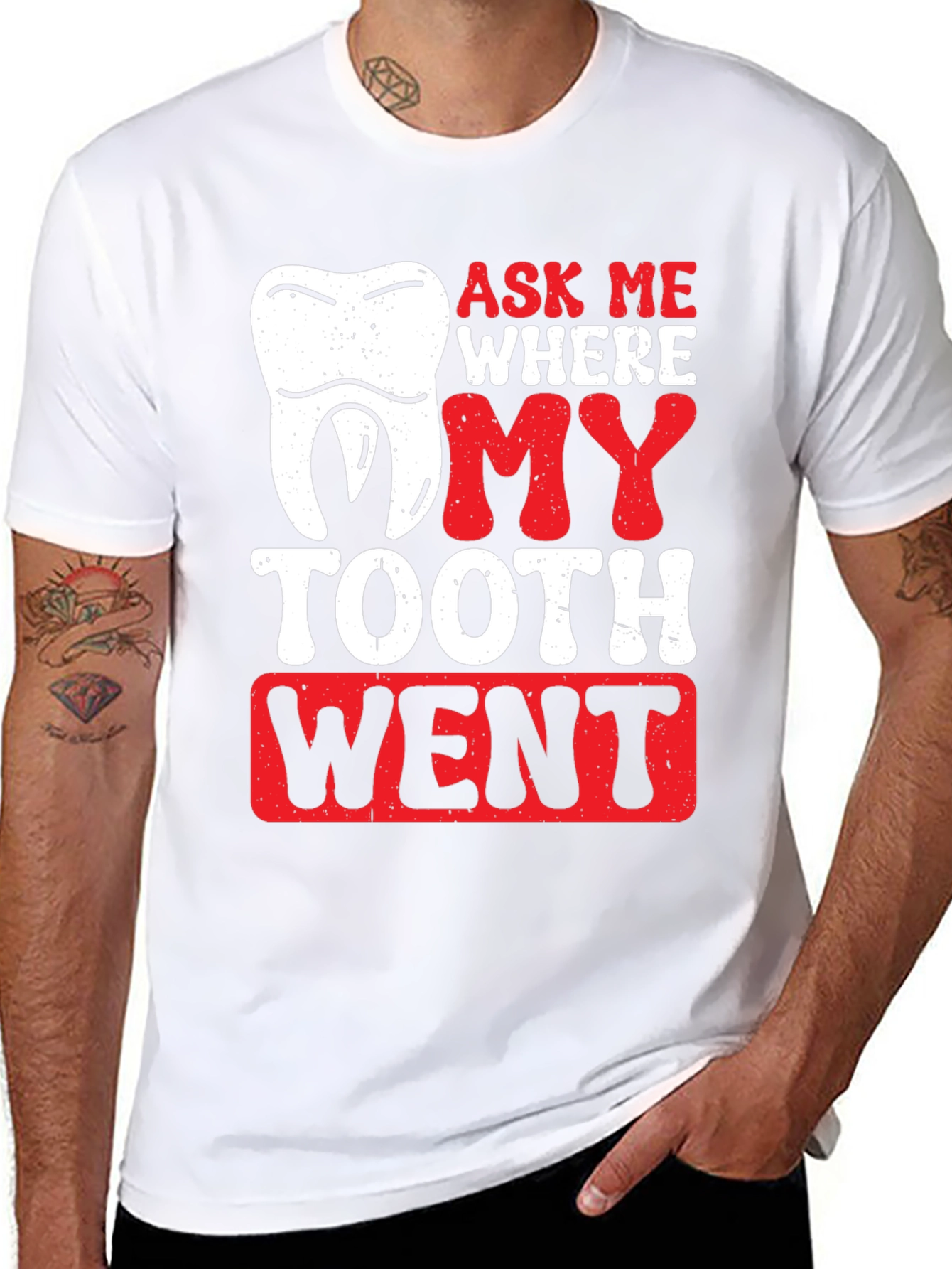 Ask Me Where My Tooth Went T-Shirt