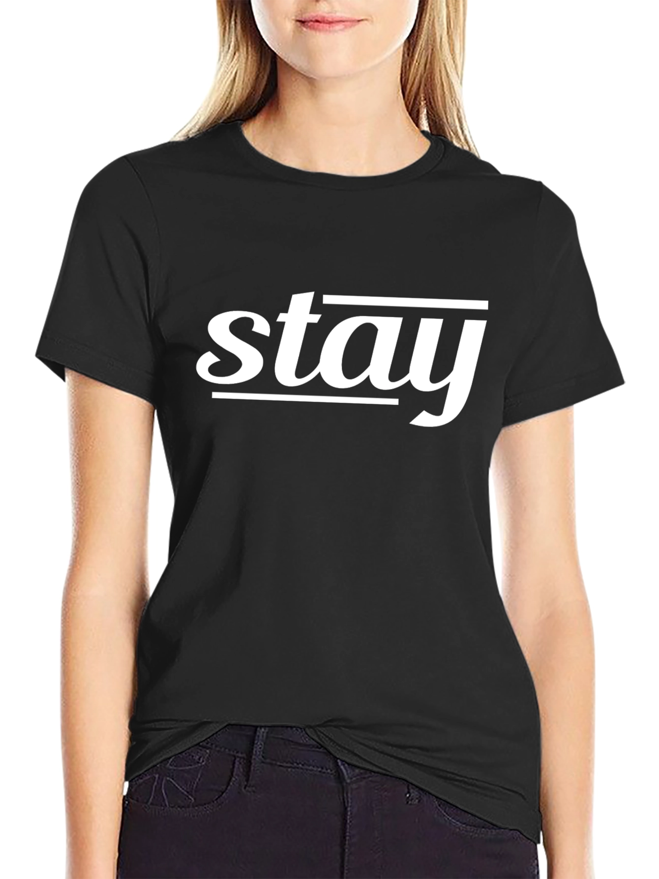 Stay Graphic Tee - Modern Casual T-Shirt