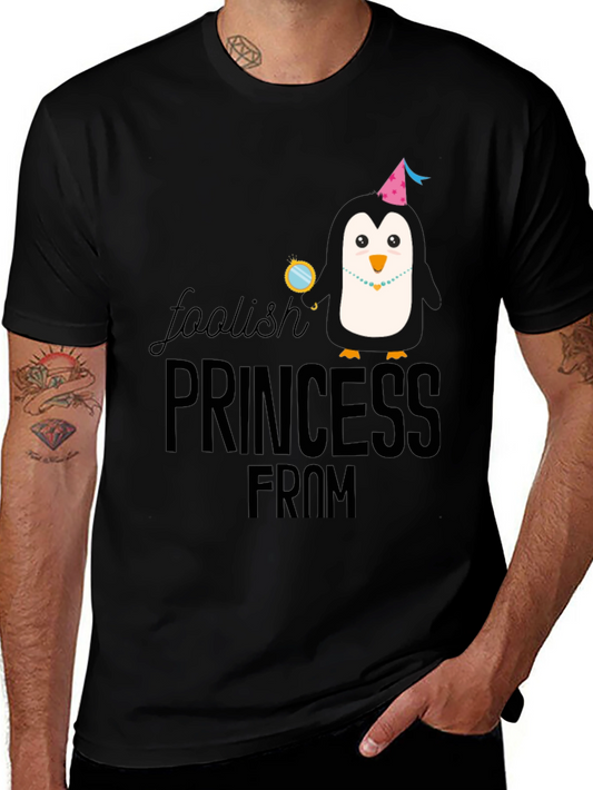 Foolish Princess From T-Shirt - Black