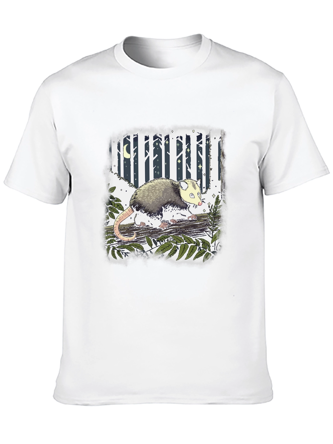 Opossum in Forest T-Shirt