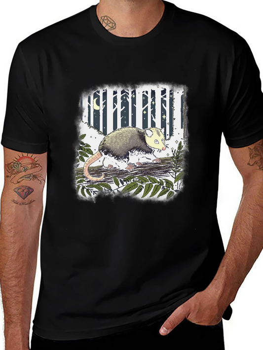 Opossum in Forest T-Shirt
