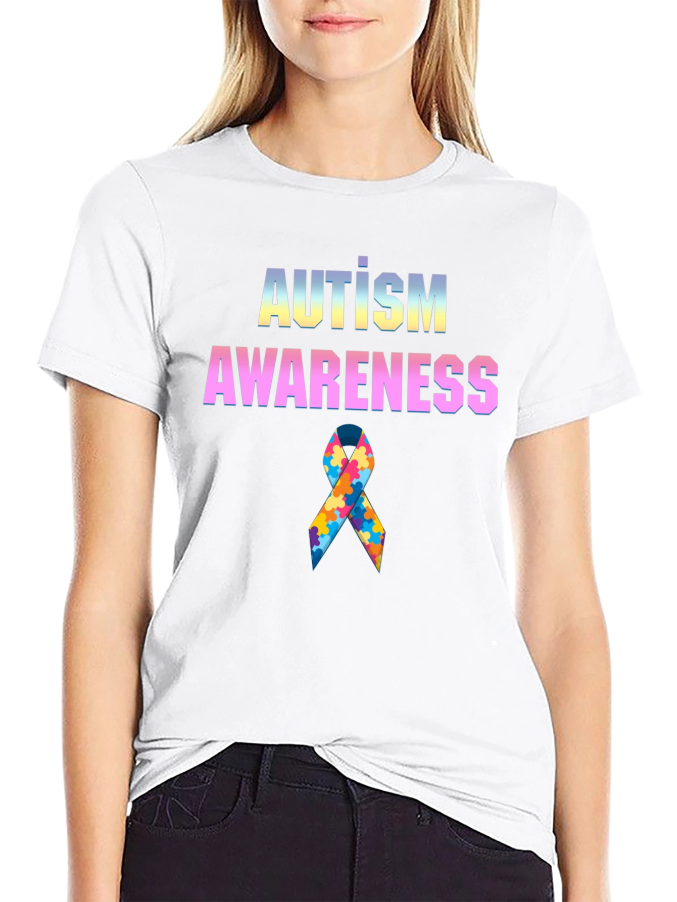Autism Awareness Ribbon T-Shirt