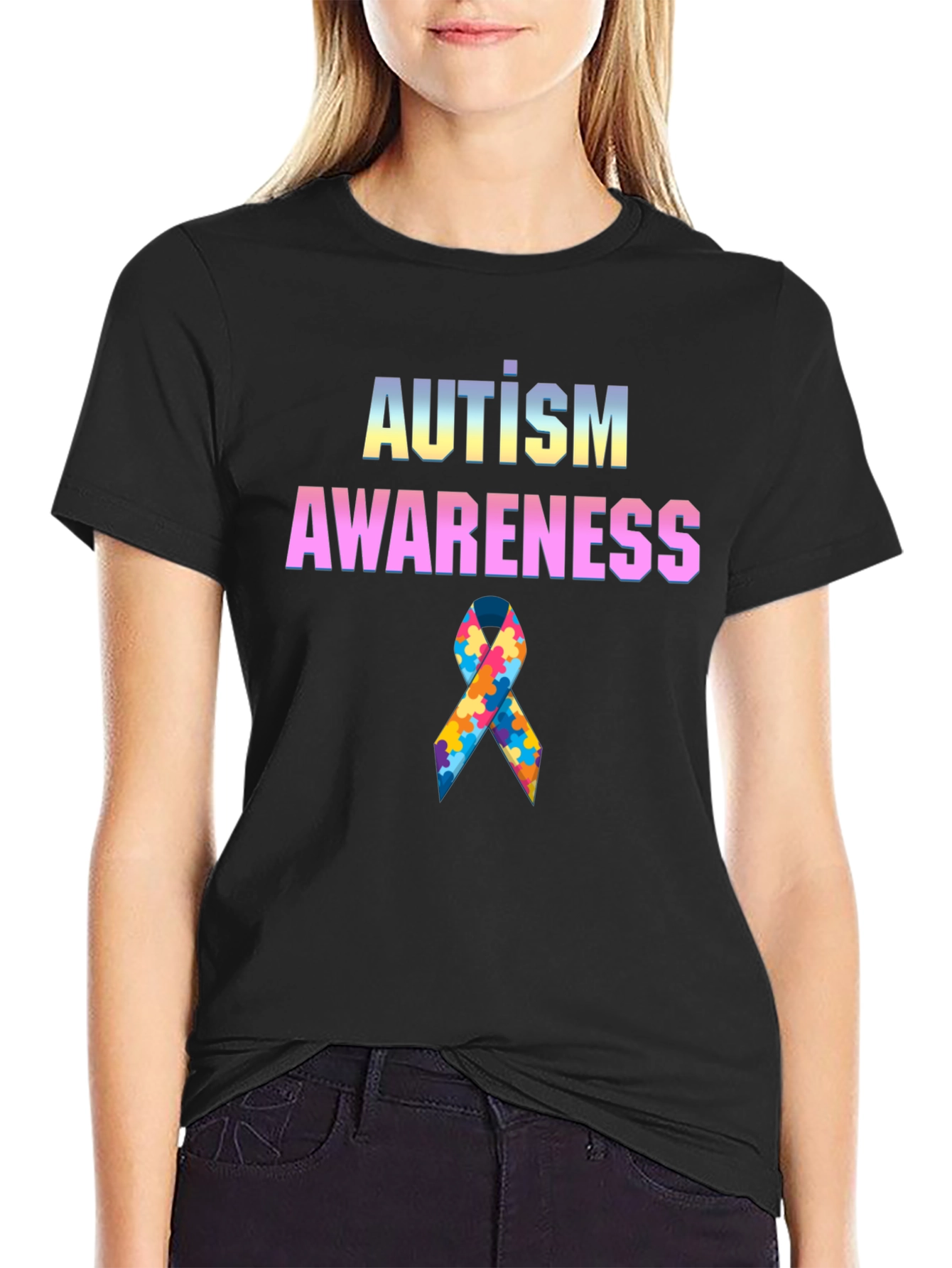 Autism Awareness Ribbon T-Shirt