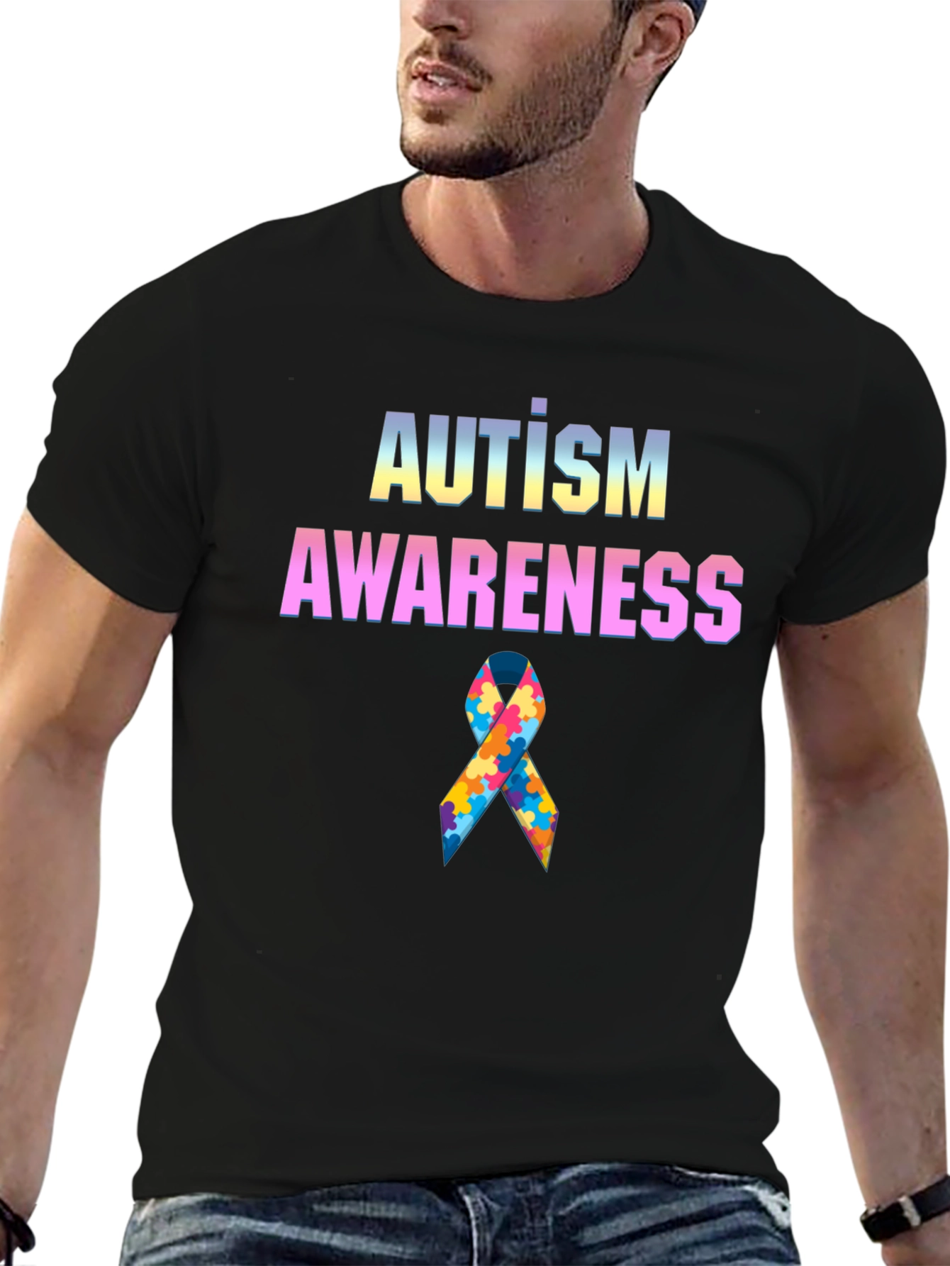 Autism Awareness Ribbon T-Shirt
