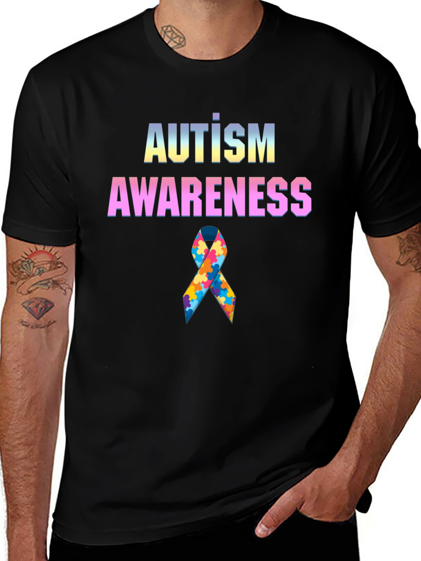 Autism Awareness Ribbon T-Shirt