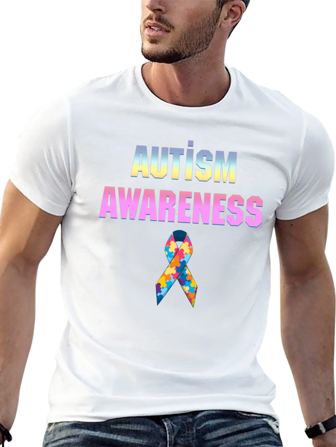 Autism Awareness Ribbon T-Shirt