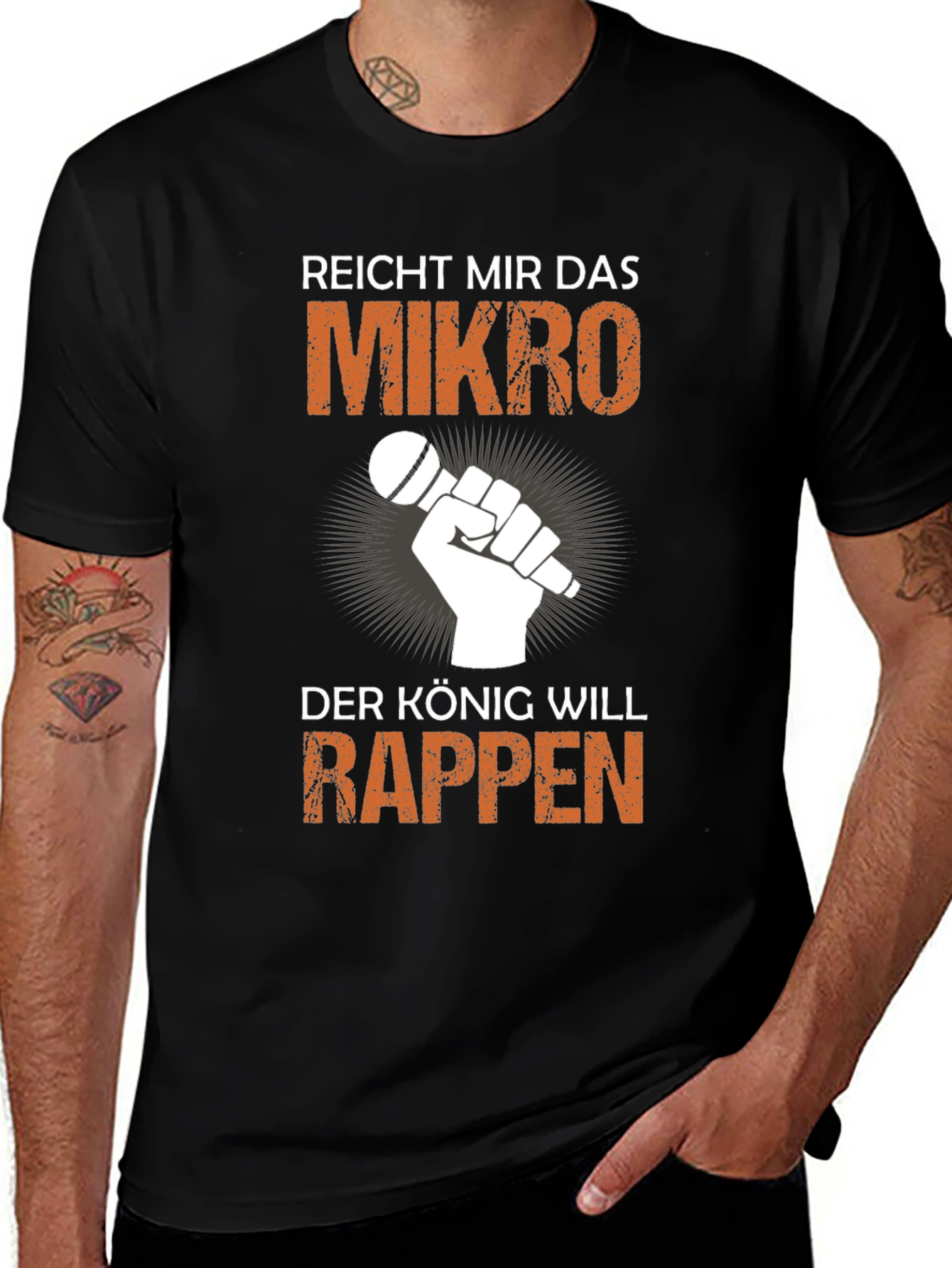 Reicht Mir Das Mikro T-Shirt - King Rapper