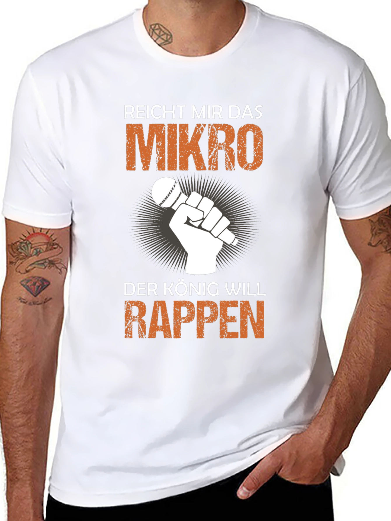 Reicht Mir Das Mikro T-Shirt - King Rapper