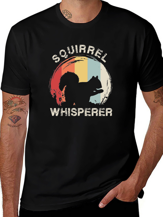 Squirrel Whisperer T-Shirt Vintage Retro Design
