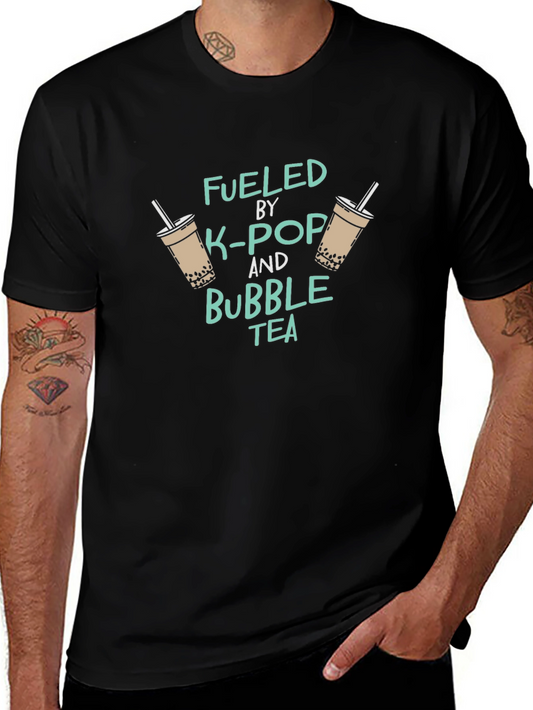 Fueled by K-Pop and Bubble Tea T-Shirt
