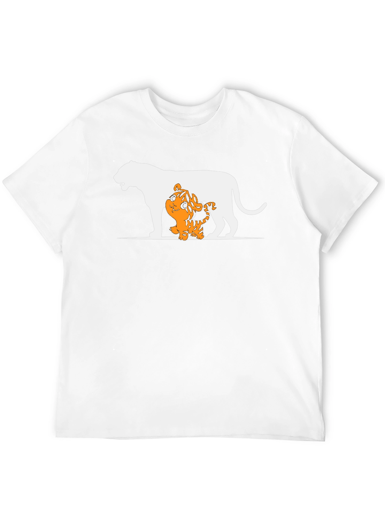 Tiger Cub and Lion T-Shirt - Black