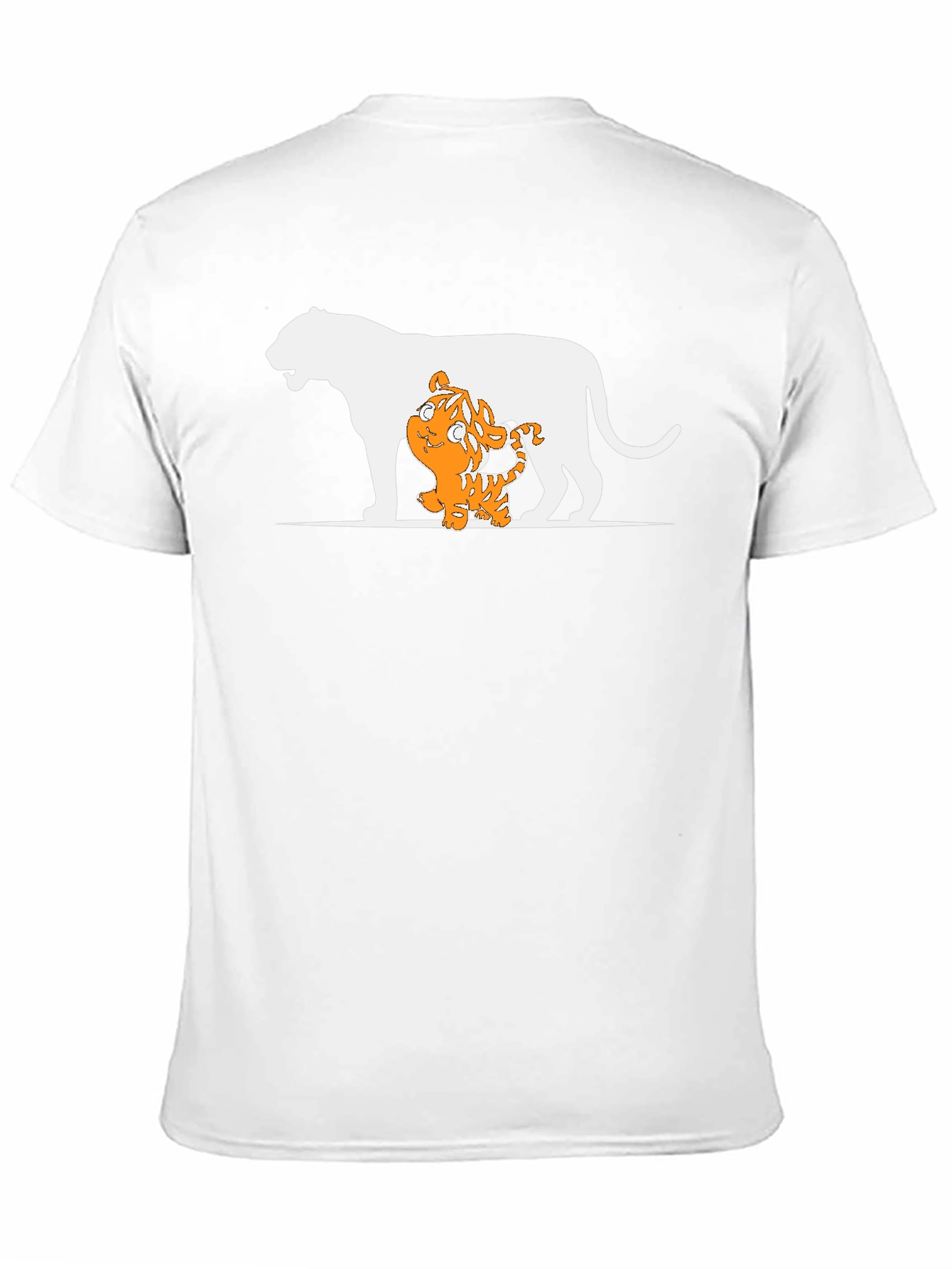 Tiger Cub and Lion T-Shirt - Black