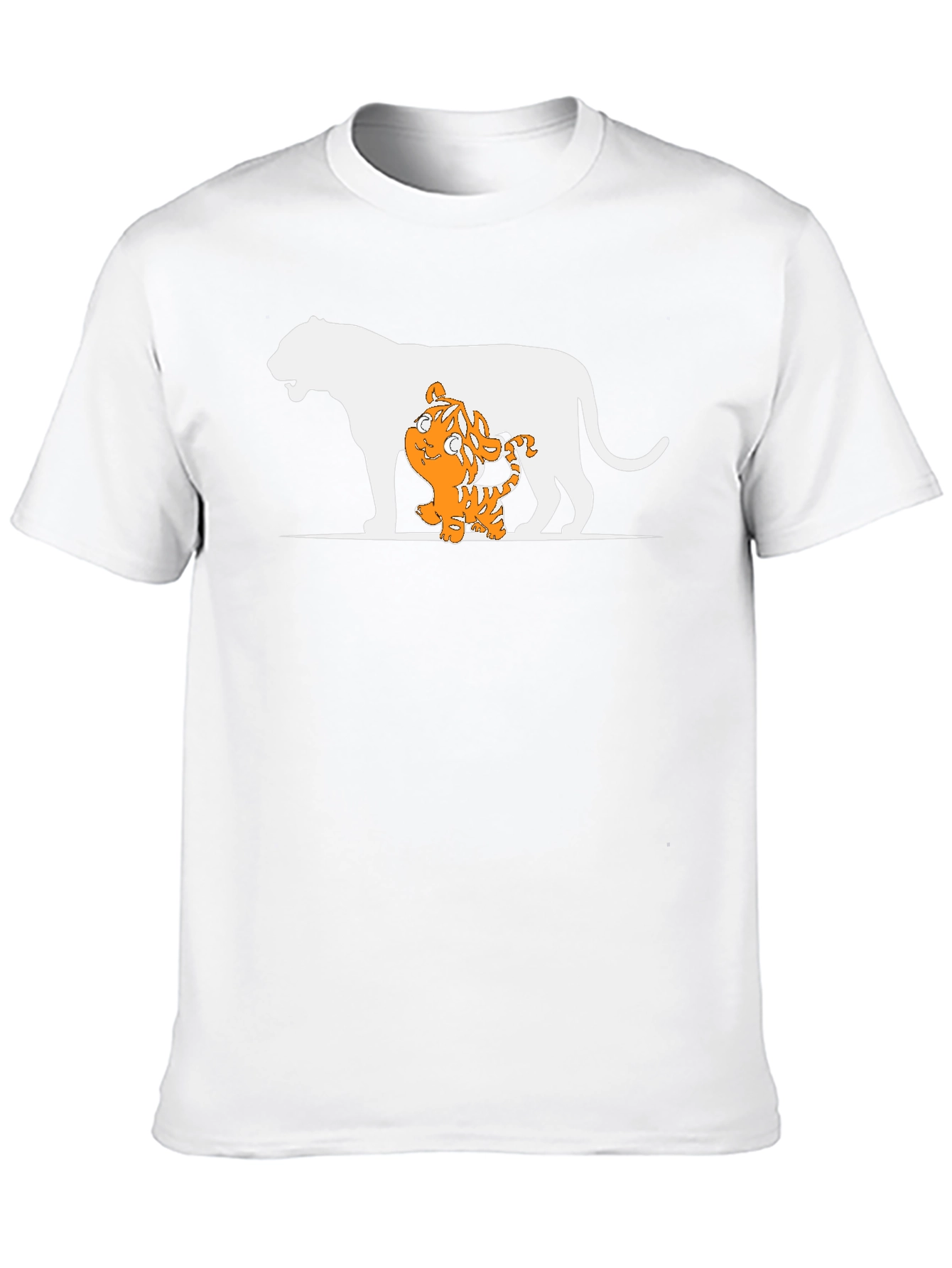 Tiger Cub and Lion T-Shirt - Black