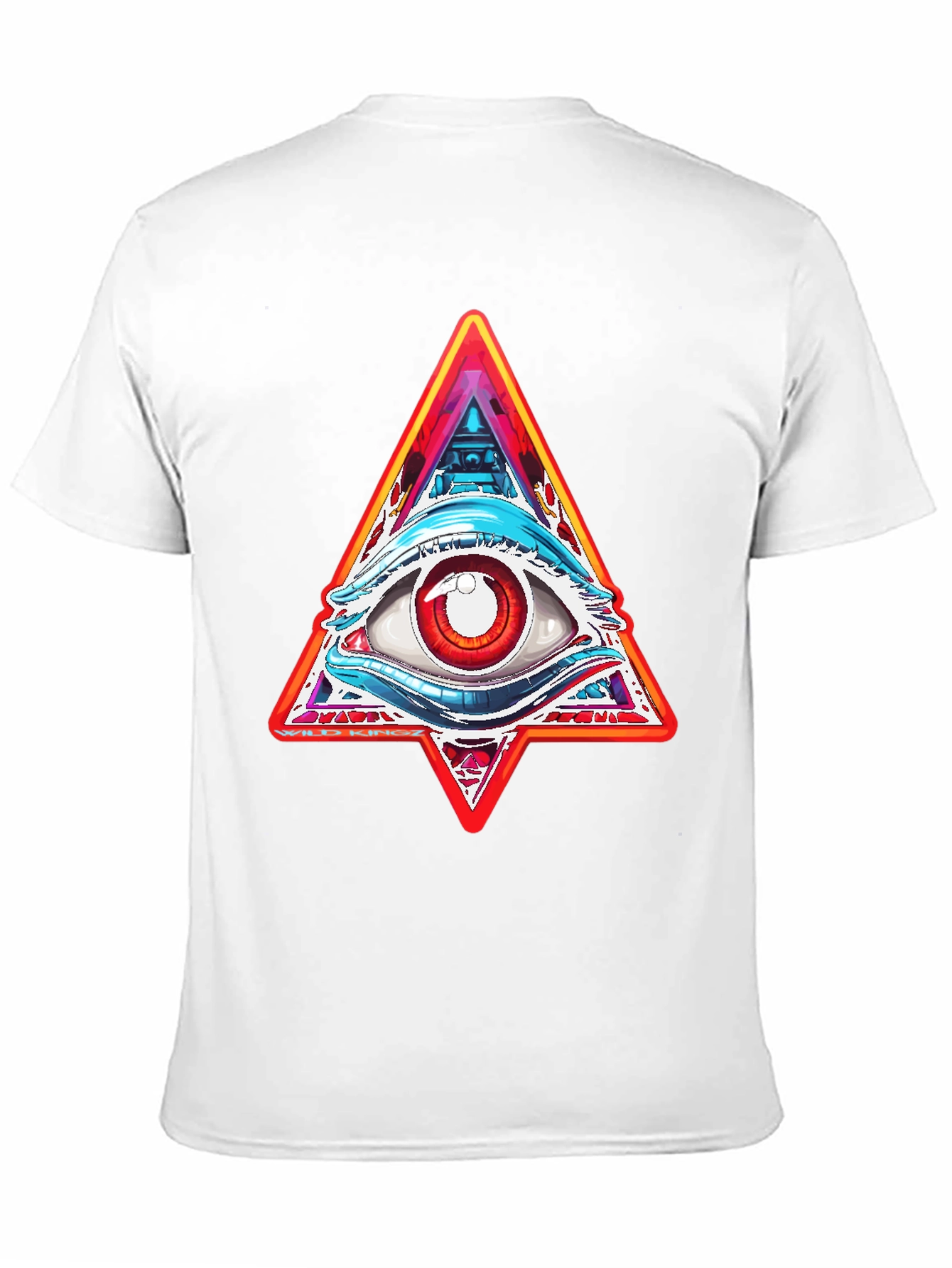 Illuminati Eye Graphic Tee - Mens Black T-Shirt