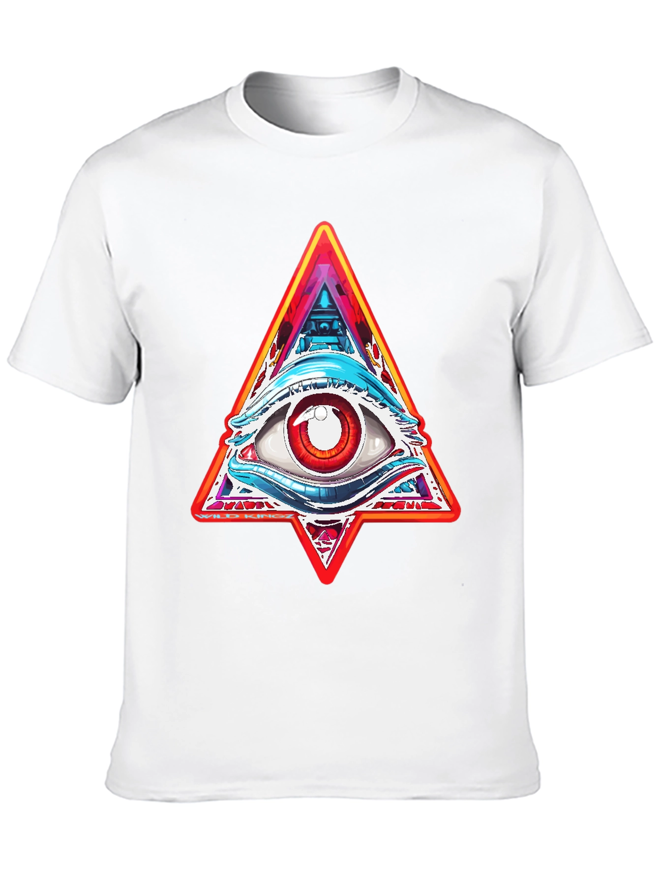 Illuminati Eye Graphic Tee - Mens Black T-Shirt