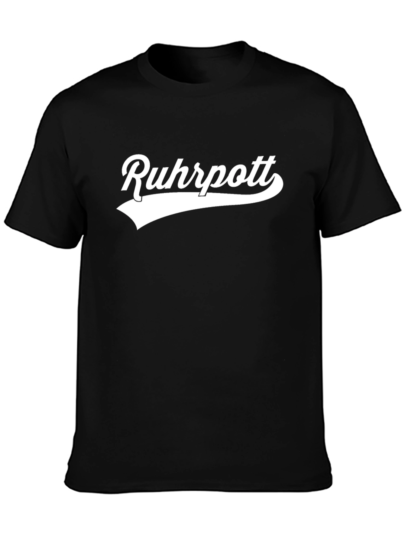 Ruhrpott Graphic Tee - Black Casual Comfort