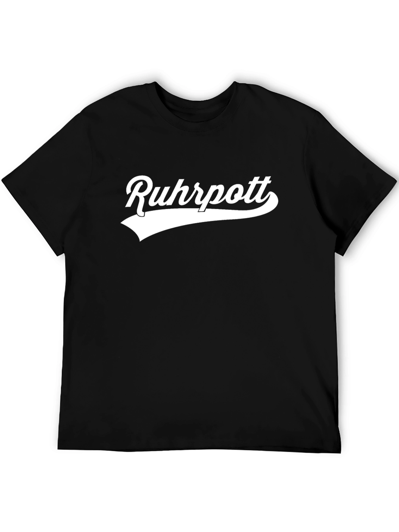 Ruhrpott Graphic Tee - Black Casual Comfort