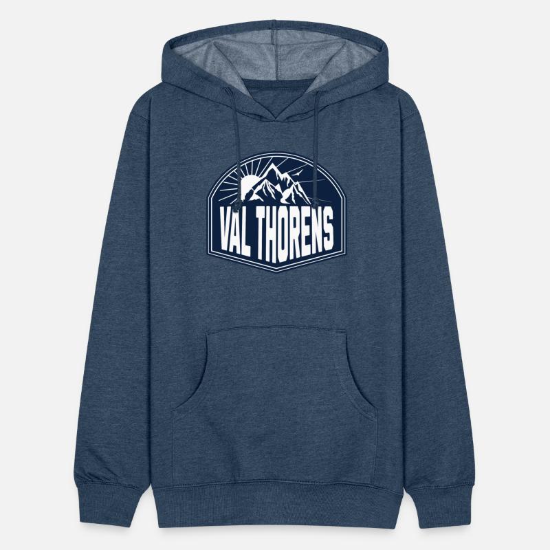 Val Thorens France Vintage Snowboard