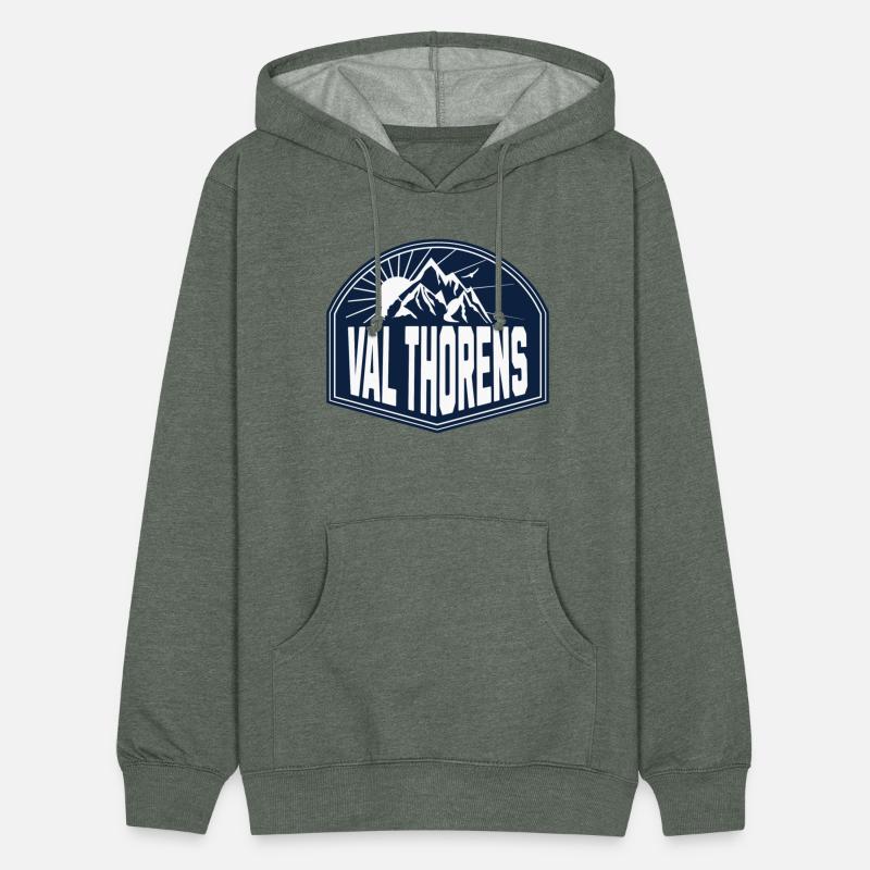 Val Thorens France Vintage Snowboard