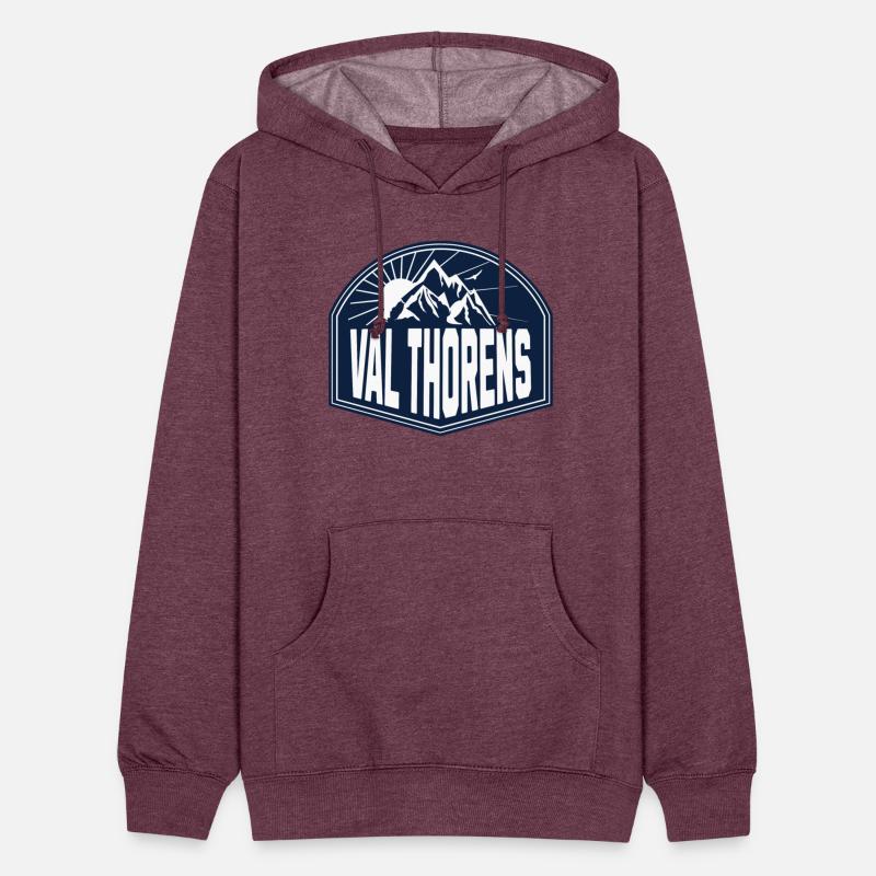 Val Thorens France Vintage Snowboard