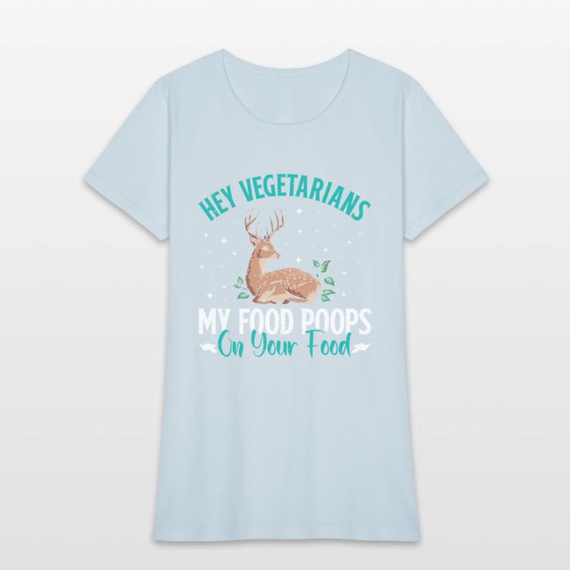 VEGETARIANS! MY FOOD POOPS ON YOUR FOOD Funny