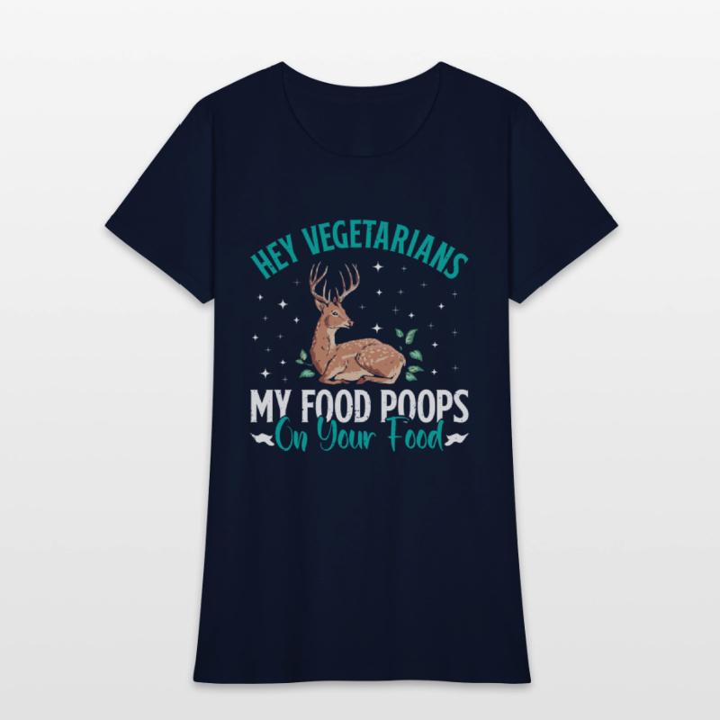 VEGETARIANS! MY FOOD POOPS ON YOUR FOOD Funny